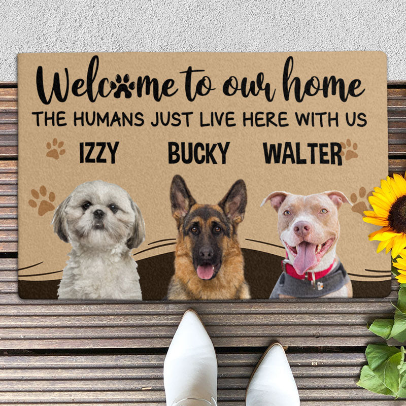 Welcome To Our Home, Custom Photo Doormat