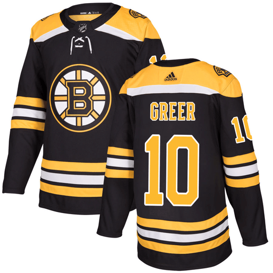 A.J. Greer Boston Bruins Black Player Swingman Jersey