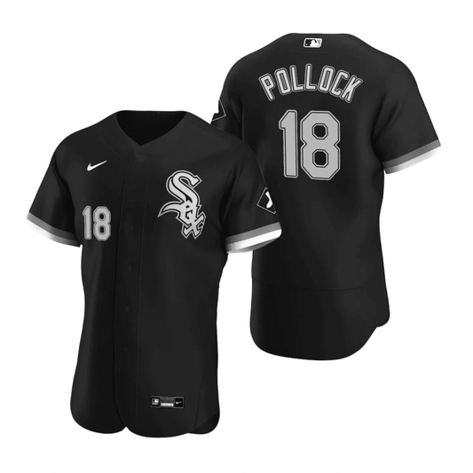 A.J. Pollock Chicago White Sox Alternate Black Baseball Player Jersey