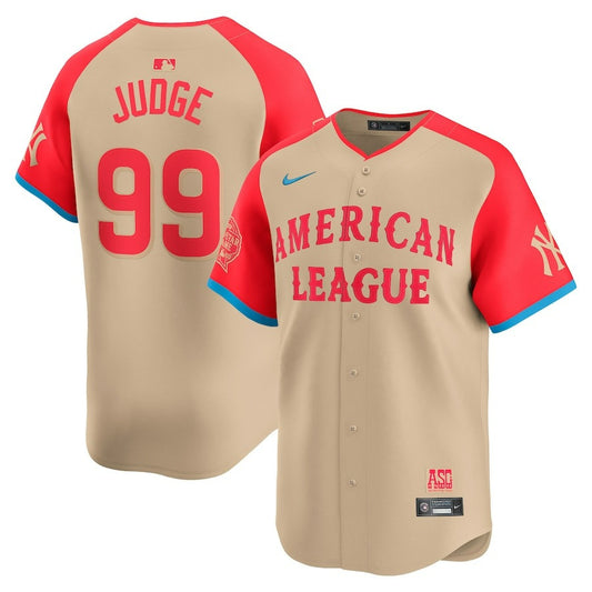 Aaron Judge American League Cream 2024 MLB All-Star Game Limited Player Jersey