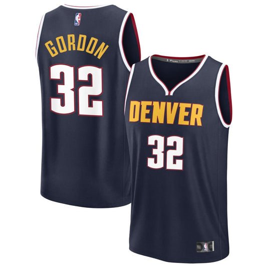 Aaron Gordon Denver Nuggets 2025 Icon Edition Fast Break Jersey - Navy