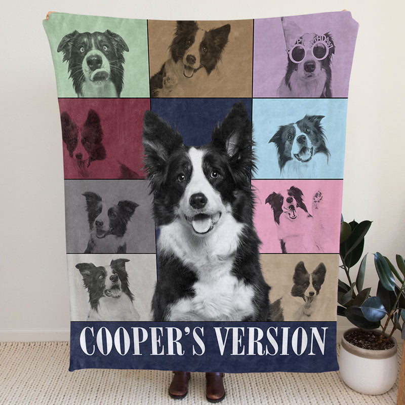Eras Tour Style Blanket, Personalized Blanket, Gift For Pet Lovers