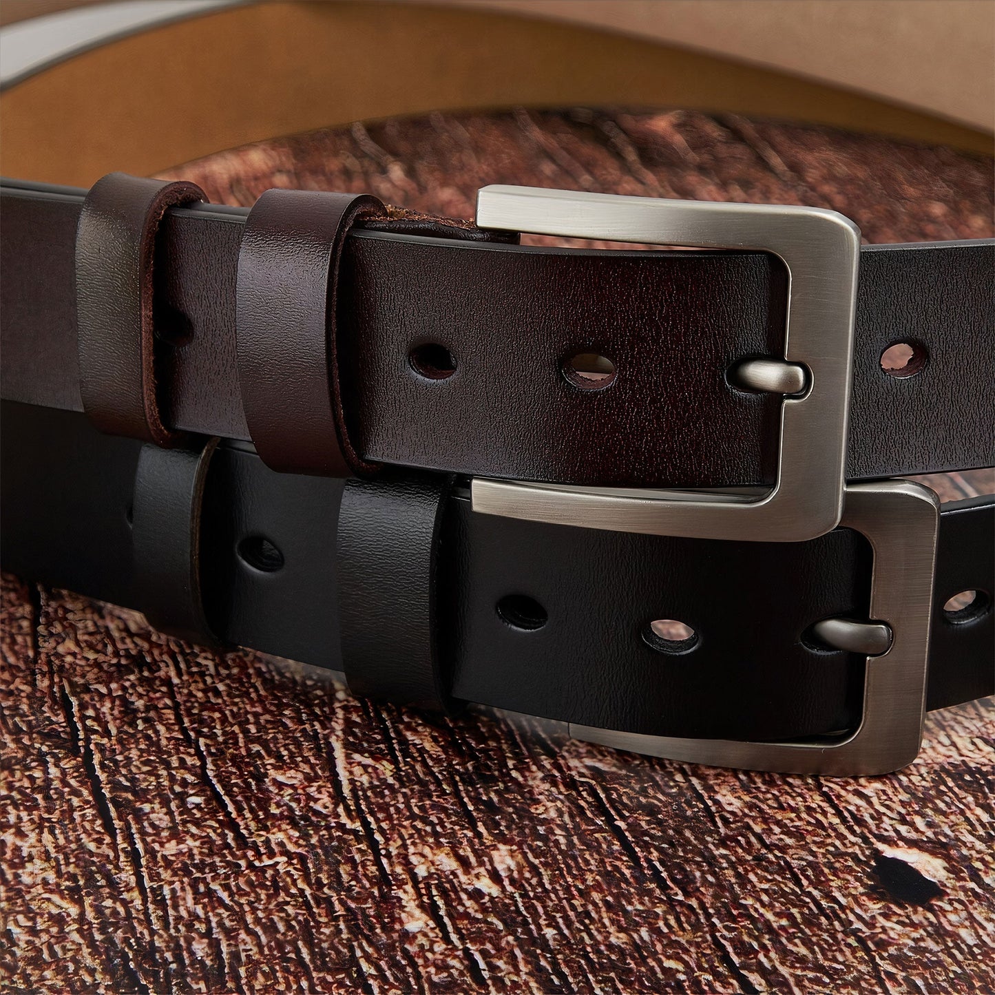 Congrats On Being My Husband You Lucky Bastard - Personalized Engraved Leather Belt Christmas Gift For Husband