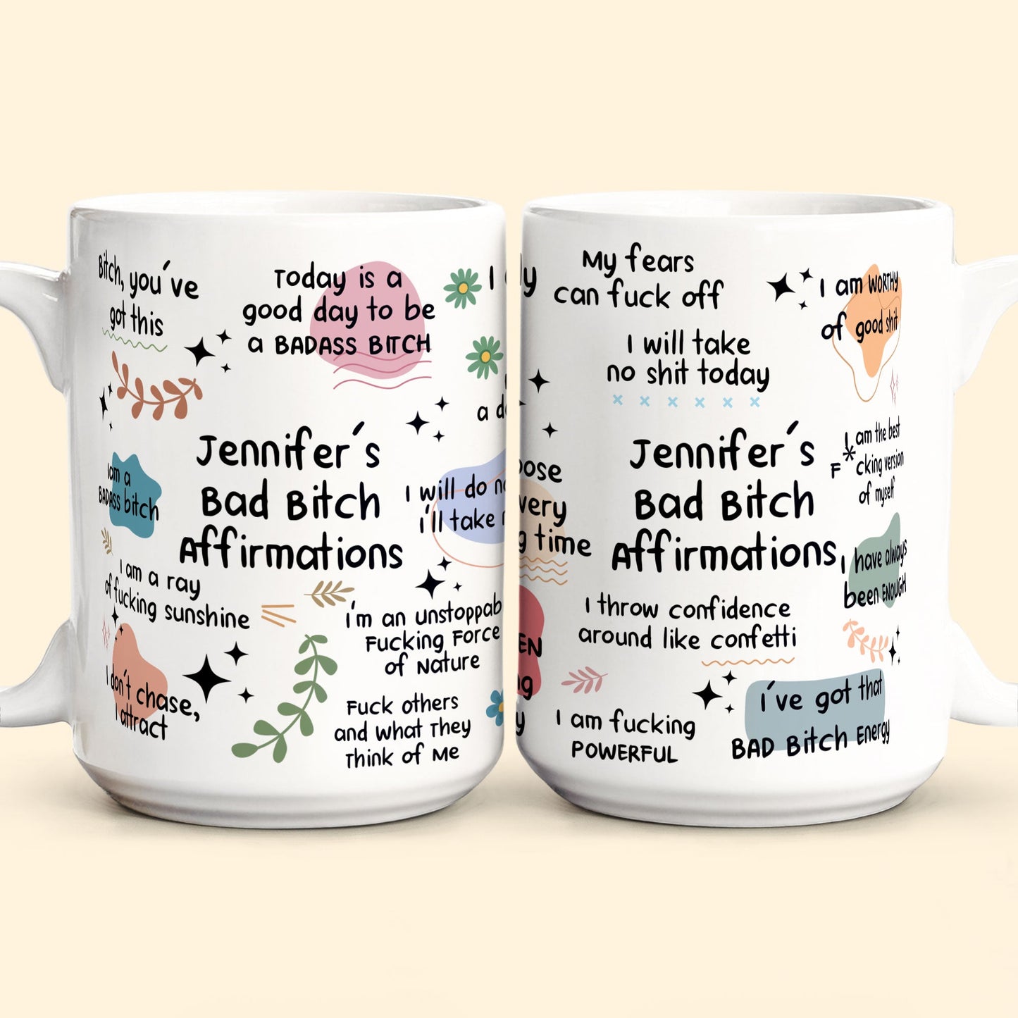 Funny Mug For Coworkers, Friends, Self Gift - Personalized Mug